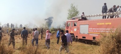 आगलागी नियन्त्रणको प्रयास